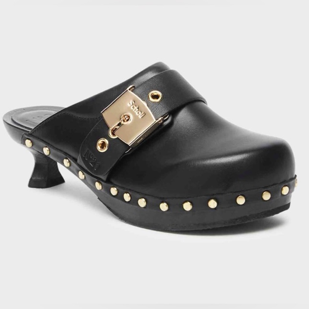 No 21 x Dr SCHOLL collab CLASSIC PESCURA CLOG. SIZE 39. 🖤